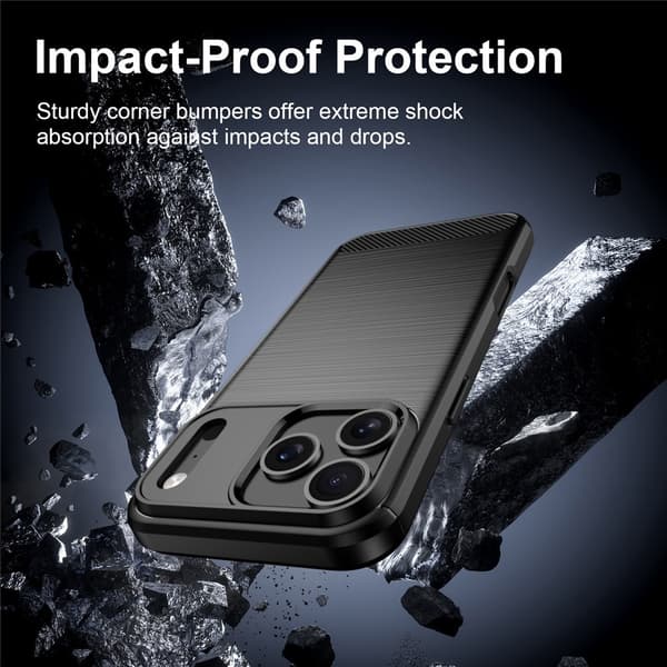 SKALO Armor Carbon  för iPhone 18 Pro Cover til iPhone 18 Pro