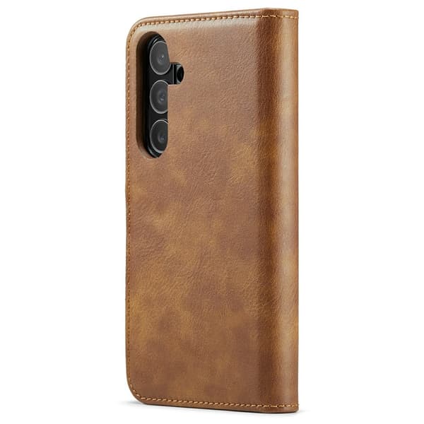 DG MING Samsung S25 FE 2-i-1 Magnet Plånboksfodral - Brun