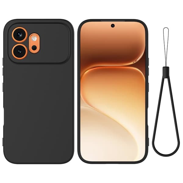 SKALO Tynd Silikone Cover til Honor 600 - Sort