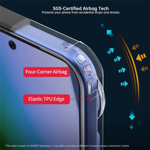 XUNDD Beatle Series Cover til Google Pixel 11 Pro XL - Sort