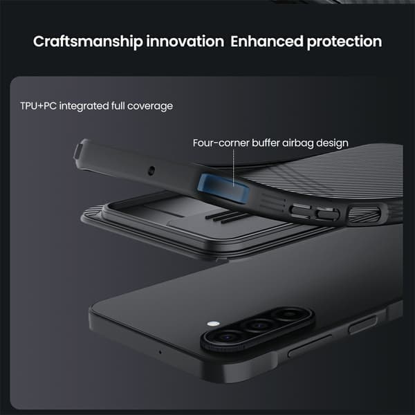 NILLKIN Samsung A17 CamShield Pro Series Skal - Svart