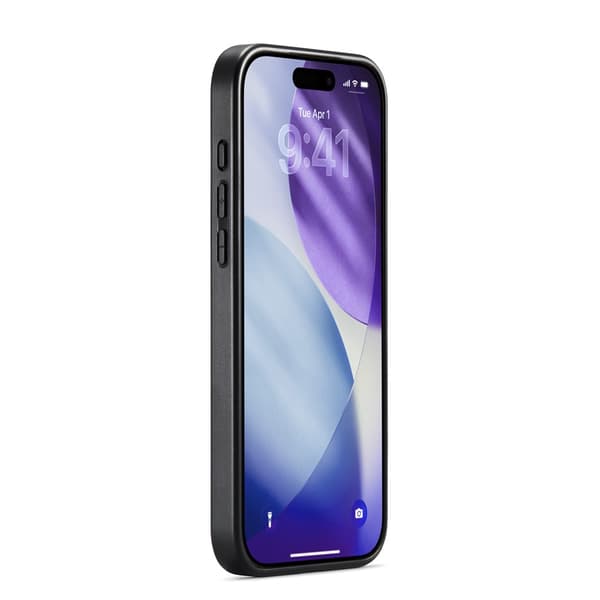 DG MING Premium PU-Läder Hybrid Skal för iPhone 17 Pro Max - Grön