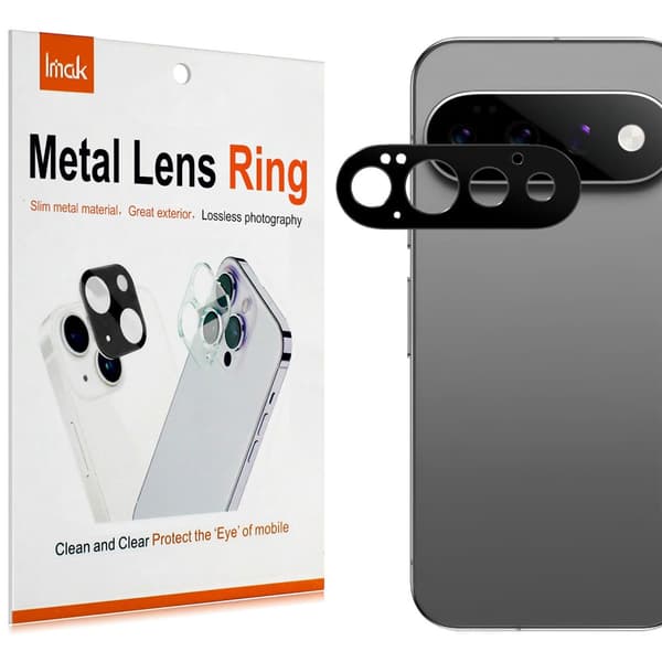 IMAK Metall Kameraskydd för Google Pixel 11 Pro - Svart