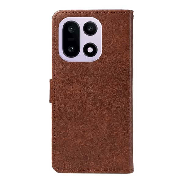 SKALO OnePlus 15 PU-läder Plånboksfodral