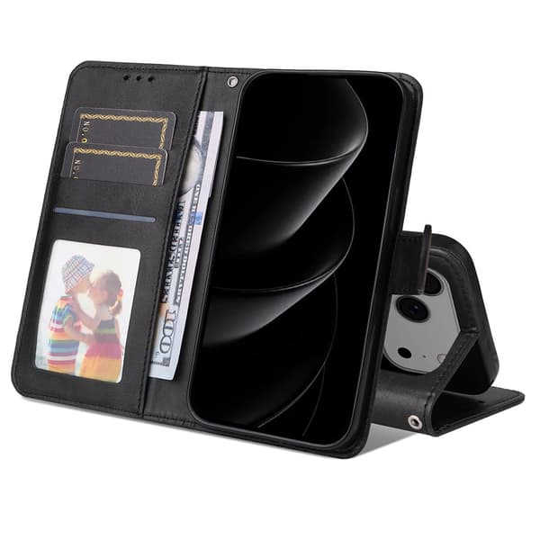 SKALO PU-læder Flip Cover til iPhone 18 Pro Max