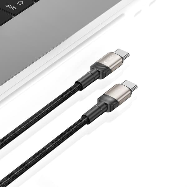 Tech-Protect UltraBoost Evo USB-C-kabel 100W 1m - Titanium