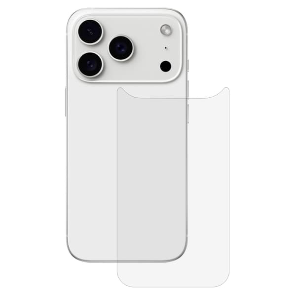 SKALO Hydrogel Skærmbeskyttelse Bagside til iPhone 18 Pro - Gennemsigtig
