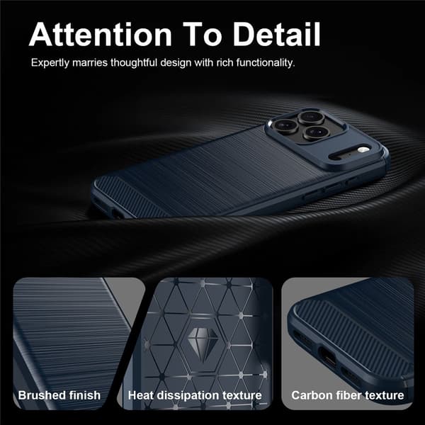 SKALO Armor Carbon  för iPhone 18 Pro Cover til iPhone 18 Pro