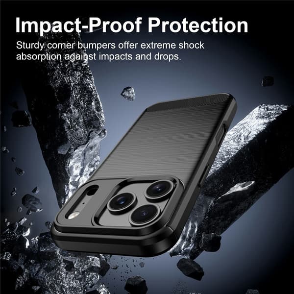 SKALO Armor Carbon  för iPhone 18 Pro Max Cover til iPhone 18 Pro Max