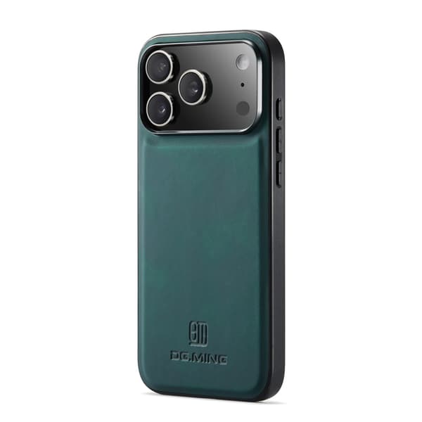 DG MING Premium PU-læder Hybrid Cover til iPhone 18 Pro Max - Grøn