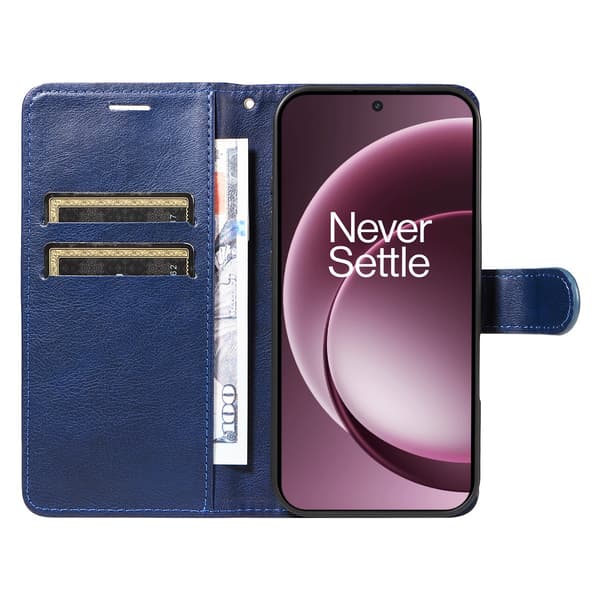 SKALO OnePlus 15 PU-läder Plånboksfodral
