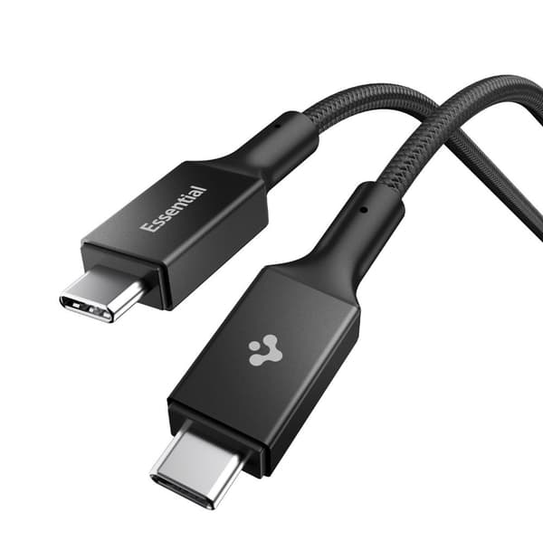 Spigen EB10015CC Essential USB-C-kabel 100W 1.5m - Svart