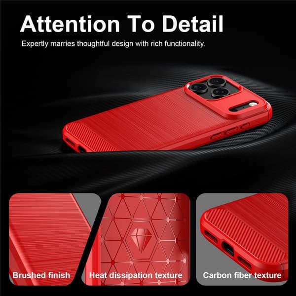 SKALO Armor Carbon  för iPhone 18 Pro Cover til iPhone 18 Pro