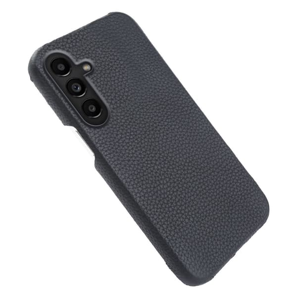 SKALO Ægte Læder Cover til Samsung Galaxy A37 5G - Sort