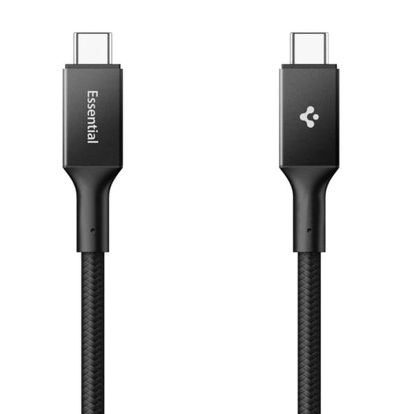Spigen EB10010CC Essential USB-C-kabel 100W 1m - Sort