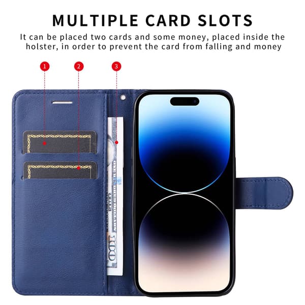 SKALO PU-läder Plånboksfodral för Nothing Phone (4a) Pro