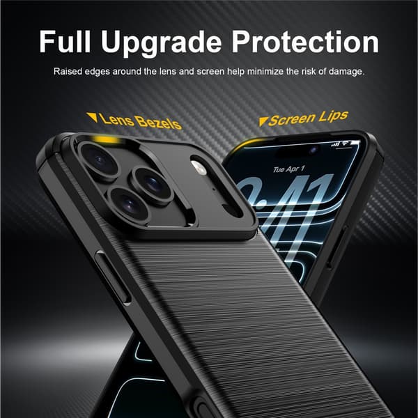 SKALO Armor Carbon Skal för iPhone 18 Pro