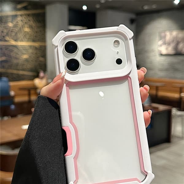 SKALO Robust Hörnskydd Skal för iPhone 18 Pro Max - Grå