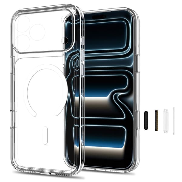Tech-Protect Flexair Hybrid CC MagSafe Cover til iPhone 18 Pro Max - Transparent