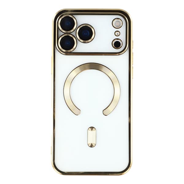 SKALO Metallic TPU Cover til iPhone 18 Pro Max - Guld