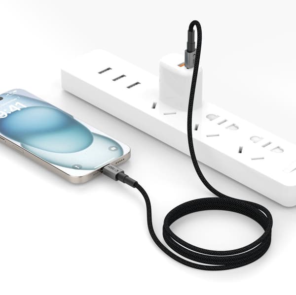 Tech-Protect Ultraboost DNA USB-C kaapeli 100W 1m - Iron Grey