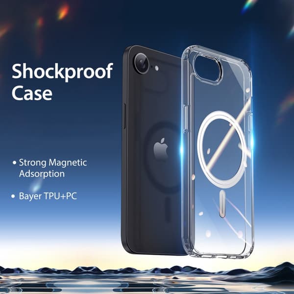 DUX DUCIS Clin Series Skal för iPhone 17e - Transparent