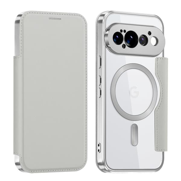 SKALO Slim Kotelo sopii Google Pixel 11 Pro - Harmaa