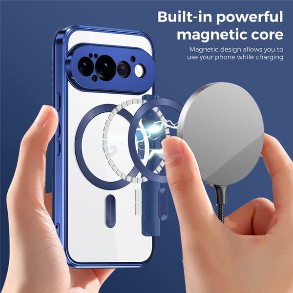 SKALO Slim Cover til Google Pixel 11 Pro - Blå
