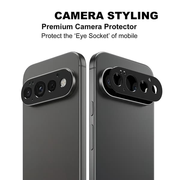 IMAK Metall Kameraskydd för Google Pixel 11 Pro - Svart
