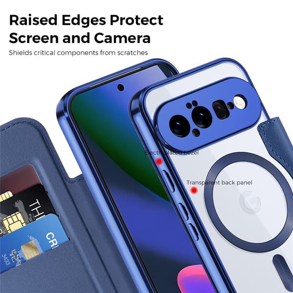SKALO Slim Cover til Google Pixel 11 - Blå