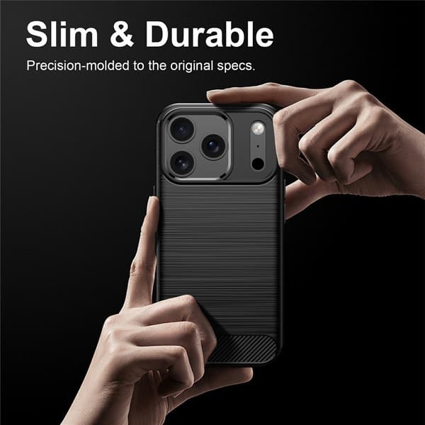 SKALO Armor Carbon  för iPhone 18 Pro Max Cover til iPhone 18 Pro Max