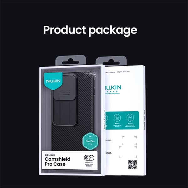 NILLKIN OnePlus 15 CamShield Pro Series Cover - Sort