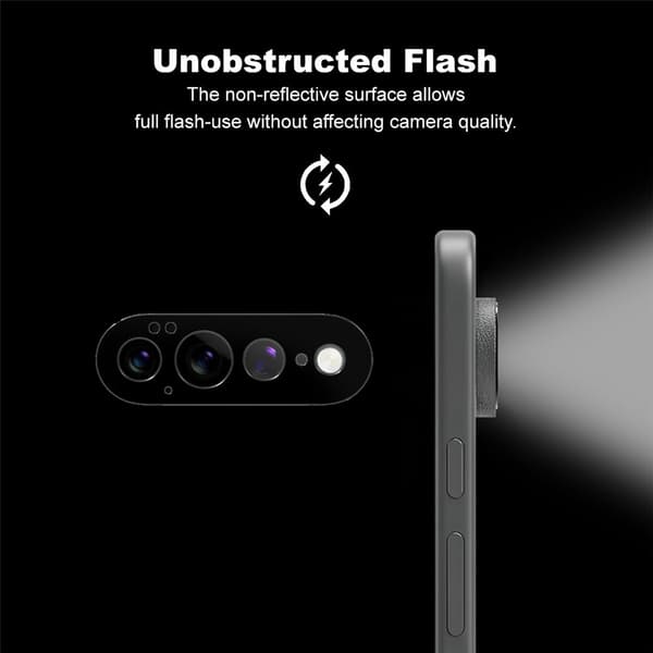 IMAK Kamerabeskyttelse i metal til Google Pixel 11 Pro XL - Sort