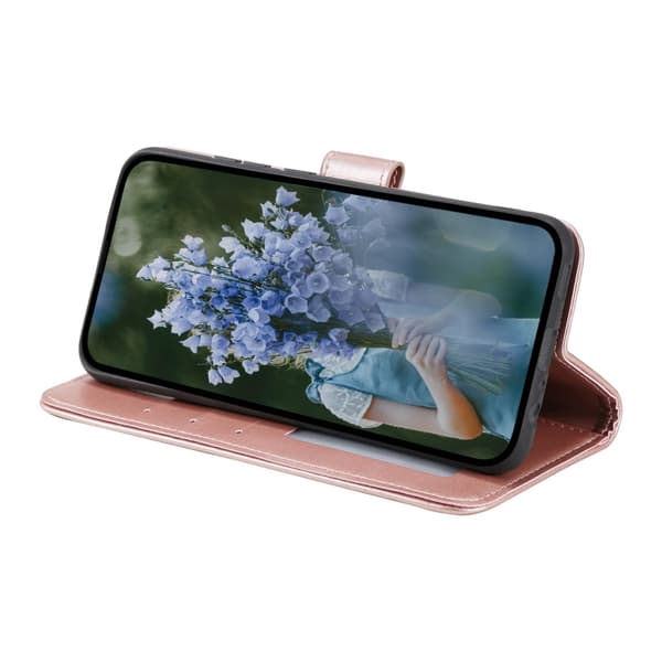 SKALO Mandala Plånboksfodral för iPhone 17e - Roséguld