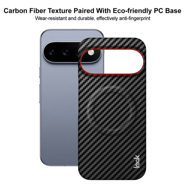 IMAK Ruiyi Series Cover til Google Pixel 11 Pro - Sort