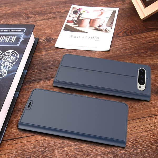 SKALO Ultratunn design Plånboksfodral för Google Pixel 11 - Blå