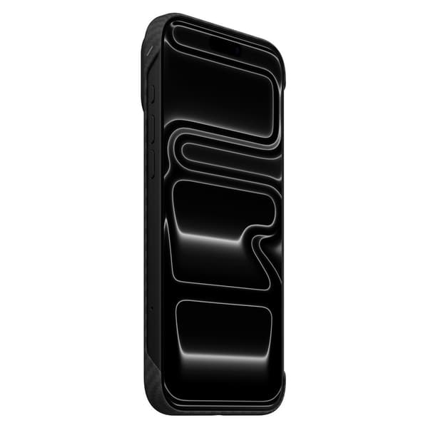 AULUMU Aramid Fiber Cover til iPhone 18 Pro Max - Sort