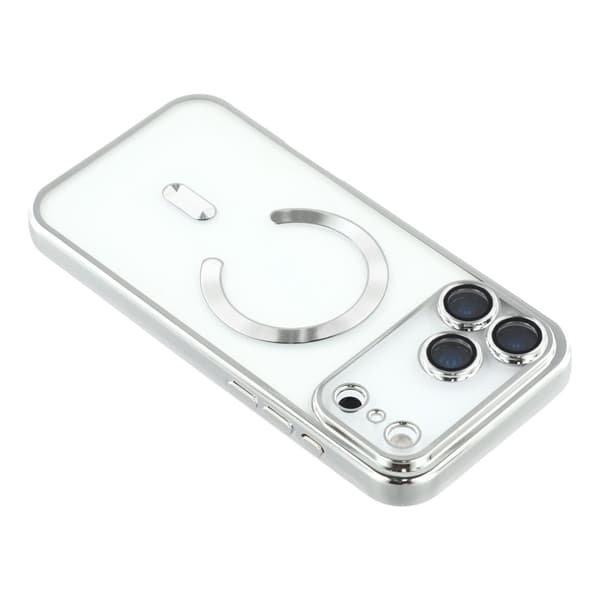 SKALO Metallic TPU Cover til iPhone 18 Pro - Sølv