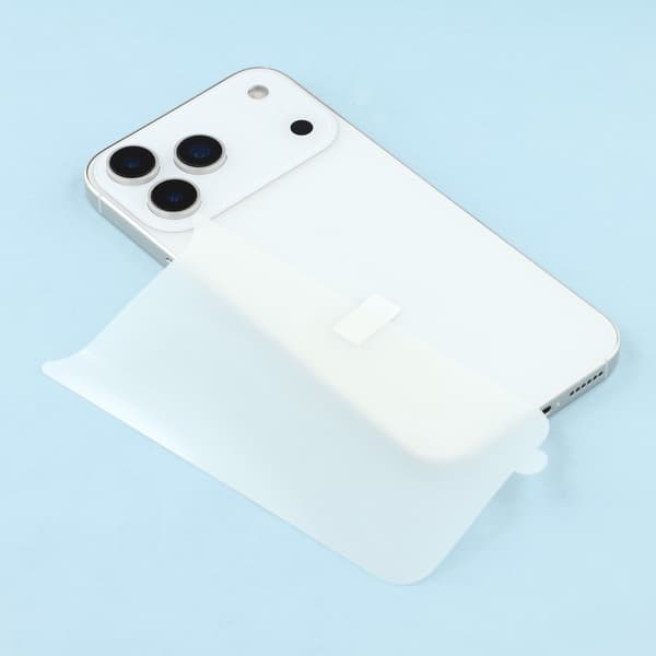 SKALO Mat hydrogel-skærmbeskyttelse bagside til iPhone 18 Pro Max - Gennemsigtig