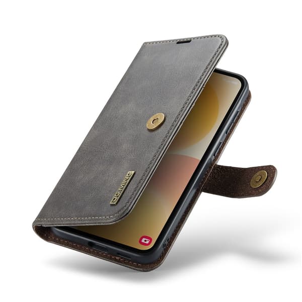 DG MING 2-i-1 Magnet Plånboksfodral för Samsung Galaxy A57 5G - Grå