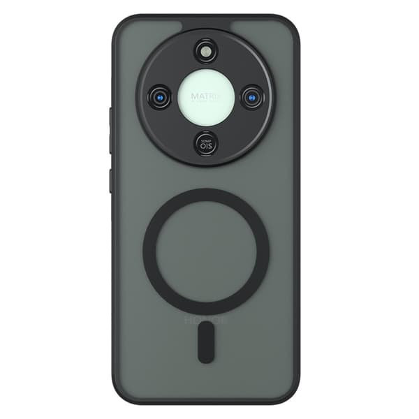 SKALO Mat Skin-touch Cover til Honor Magic8 Lite - Sort