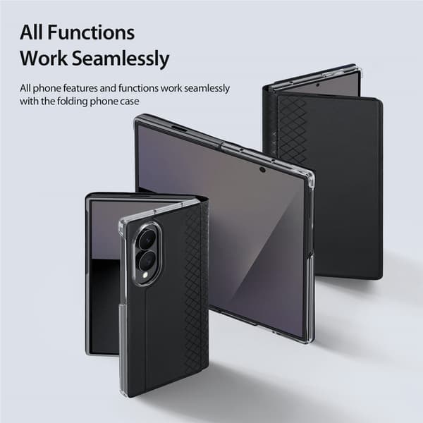 DUX DUCIS Bril Series Cover til Samsung Galaxy Z Fold8 - Sort