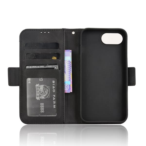 SKALO 6-RUM Flip Cover til iPhone 17e - Sort