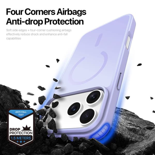 DUX DUCIS Yind Series Matte Finish Cover til iPhone 18 Pro Max - Lilla