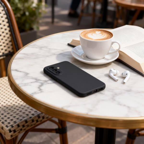 Tech-Protect Icon Silikonecover til Samsung Galaxy A27 5G - Sort