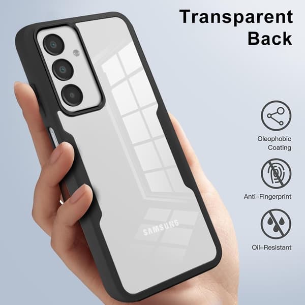 SKALO Samsung A17 360 TPU Cover - Sort