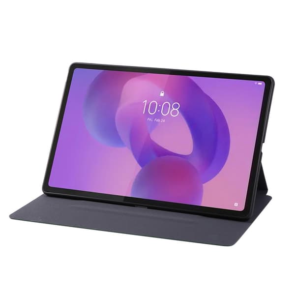 SKALO PU-Læder Cover til Lenovo Idea Tab Plus - Blå