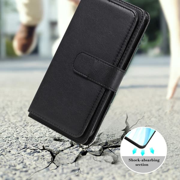 SKALO KT 10-RUM Flip Cover til iPhone 17e - Sort