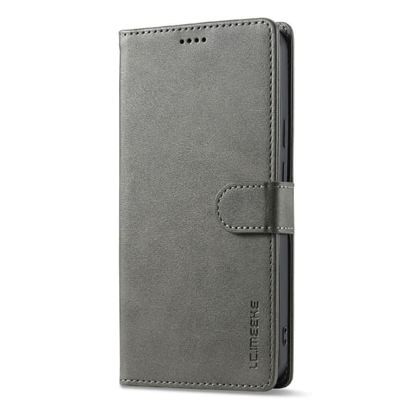 SKALO LC.IMEEKE Premium PU-läder Plånboksfodral för Google Pixel 11 Pro XL - Grå