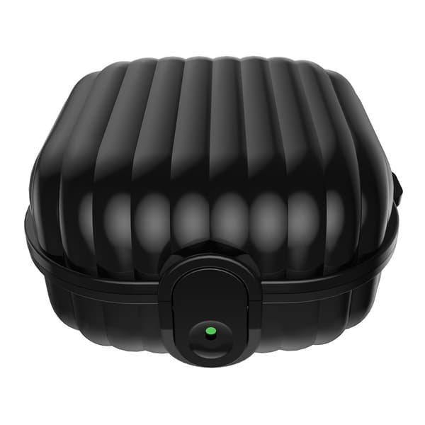 SKALO Shell Shape Cover til Samsung Galaxy Buds4 - Sort
